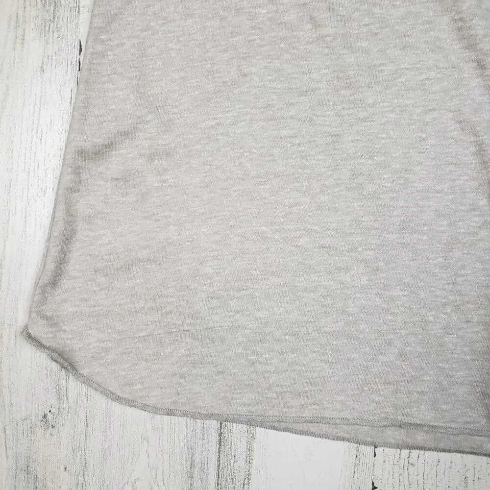 NWOT Over The Limit Apparel Oatmeal Racerback Tank Top Women's Size Medium